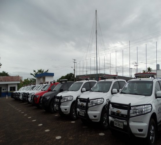 Rondônia recebe viaturas por ter enviado policiais para as Olimpíadas 2016