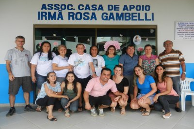 Empresário ajuda Casa de Apoio Irmã Rosa Gambella