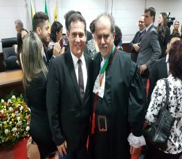 Maurão de Carvalho prestigia posse do novo presidente do Tribunal de Justiça