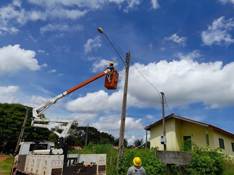 VEREADOR: Iluminação é revitalizada em comunidades rurais a pedido de Edimilson Dourado