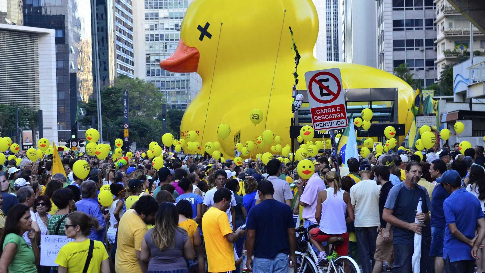 Vem Pra Rua faz ato em 'defesa da Justiça' antes do julgamento de Lula