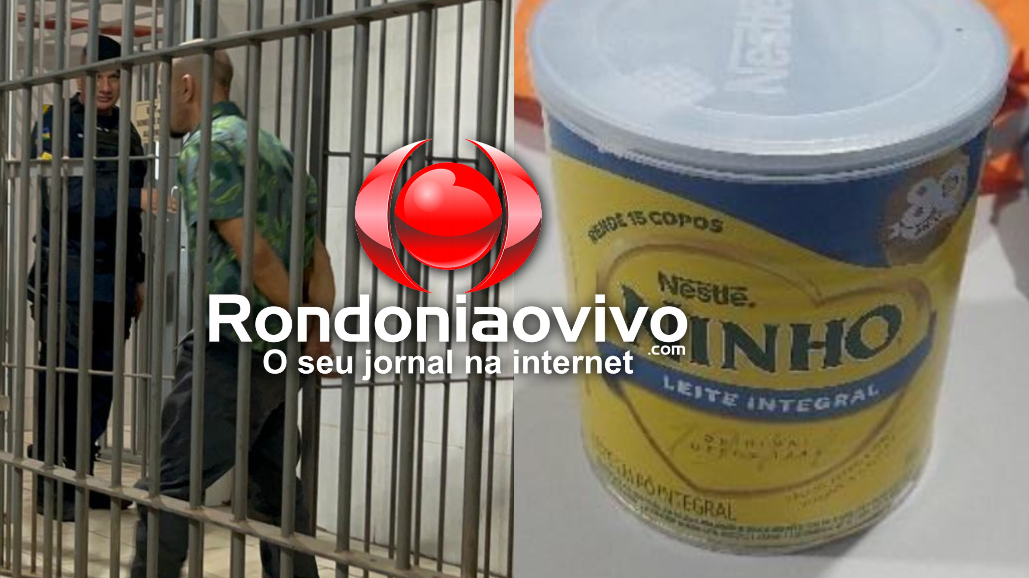 NINHO: Homem é preso por furtar lata de leite em farmácia