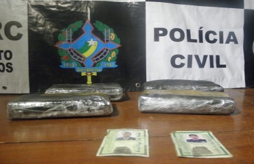 Homem é preso tentando embarcar com 4kg de cocaína no aeroporto da capital 