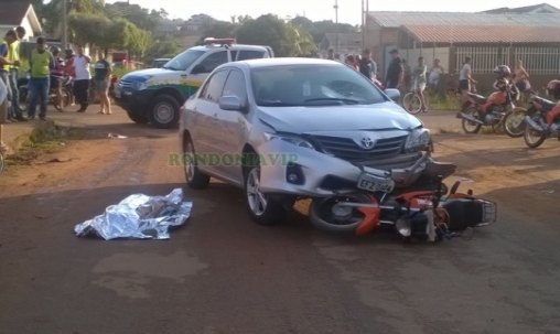 Passageira de moto táxi morre em acidente