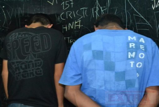 Adolescentes são apreendidos após assalto a mão armada