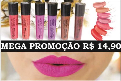 PROMOÇÃO - Batom líquido efeito MATTE - Encontre aqui