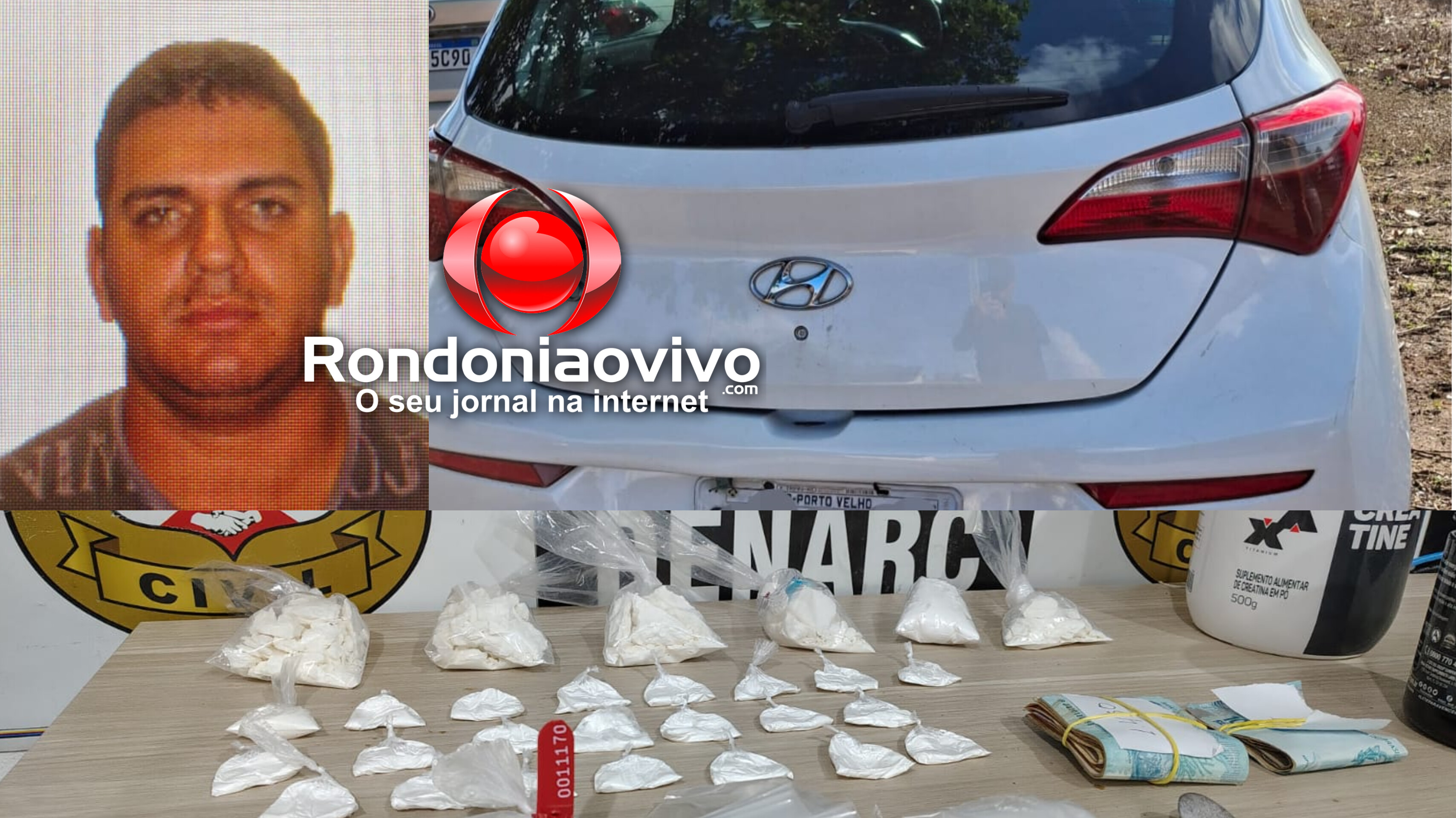 VÍDEO: Denarc prende acusado de abastecer bocas de fumo na zona Leste de Porto Velho