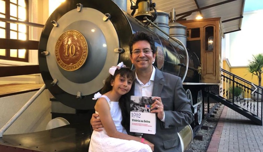 MADEIRA-MAMORÉ: Livro sobre ícone ferroviário é lançado nas redes sociais pelo advogado Ricardo Leite