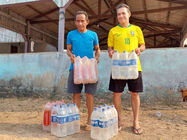 MUDANÇAS CLIMÁTICAS: Órgãos públicos recebem doações de água para atingidos por seca 