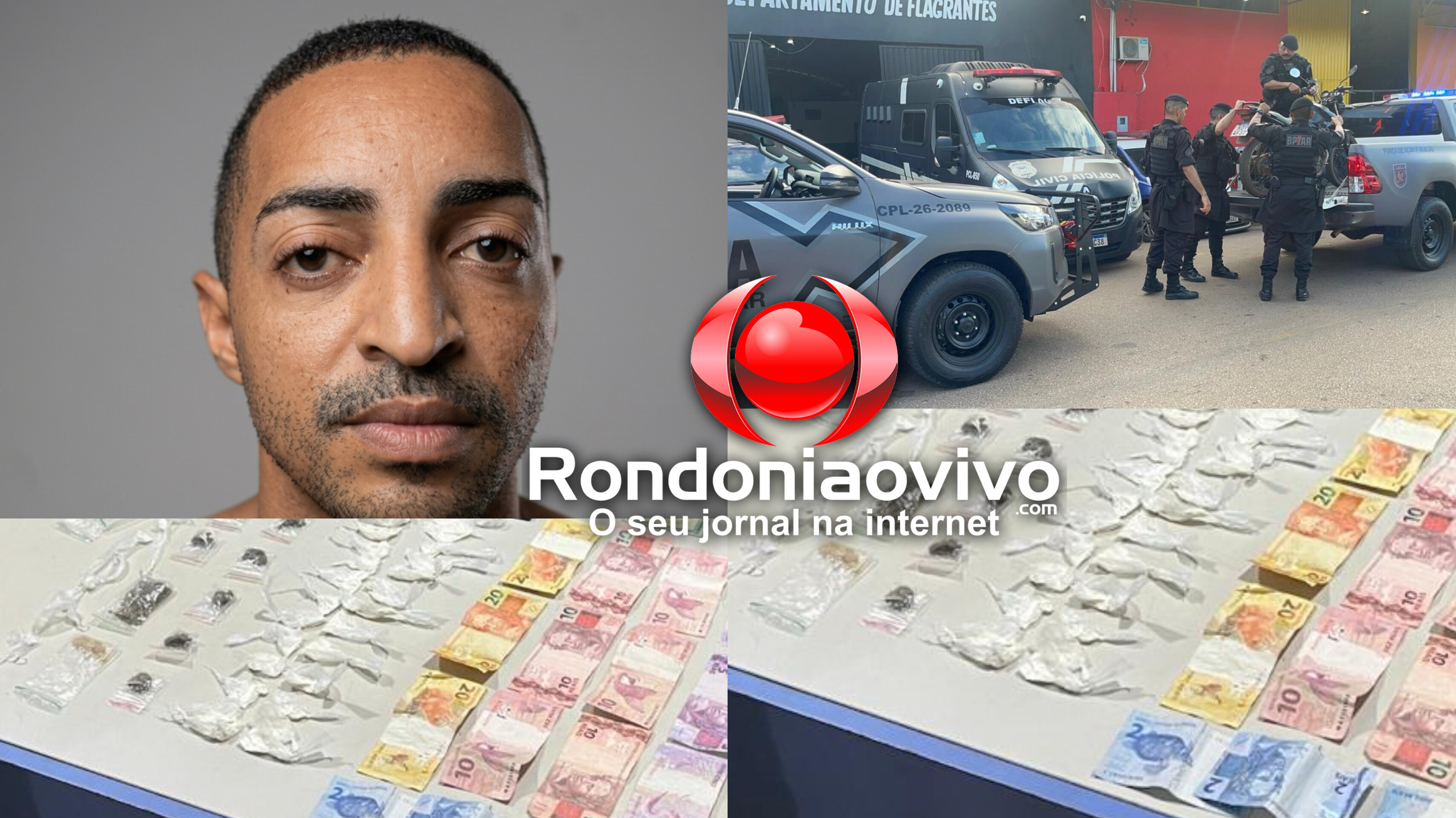 NO CONCEIÇÃO: Conselheiro do CV é preso e PM acaba com negociação de drogas pelo whatsApp
