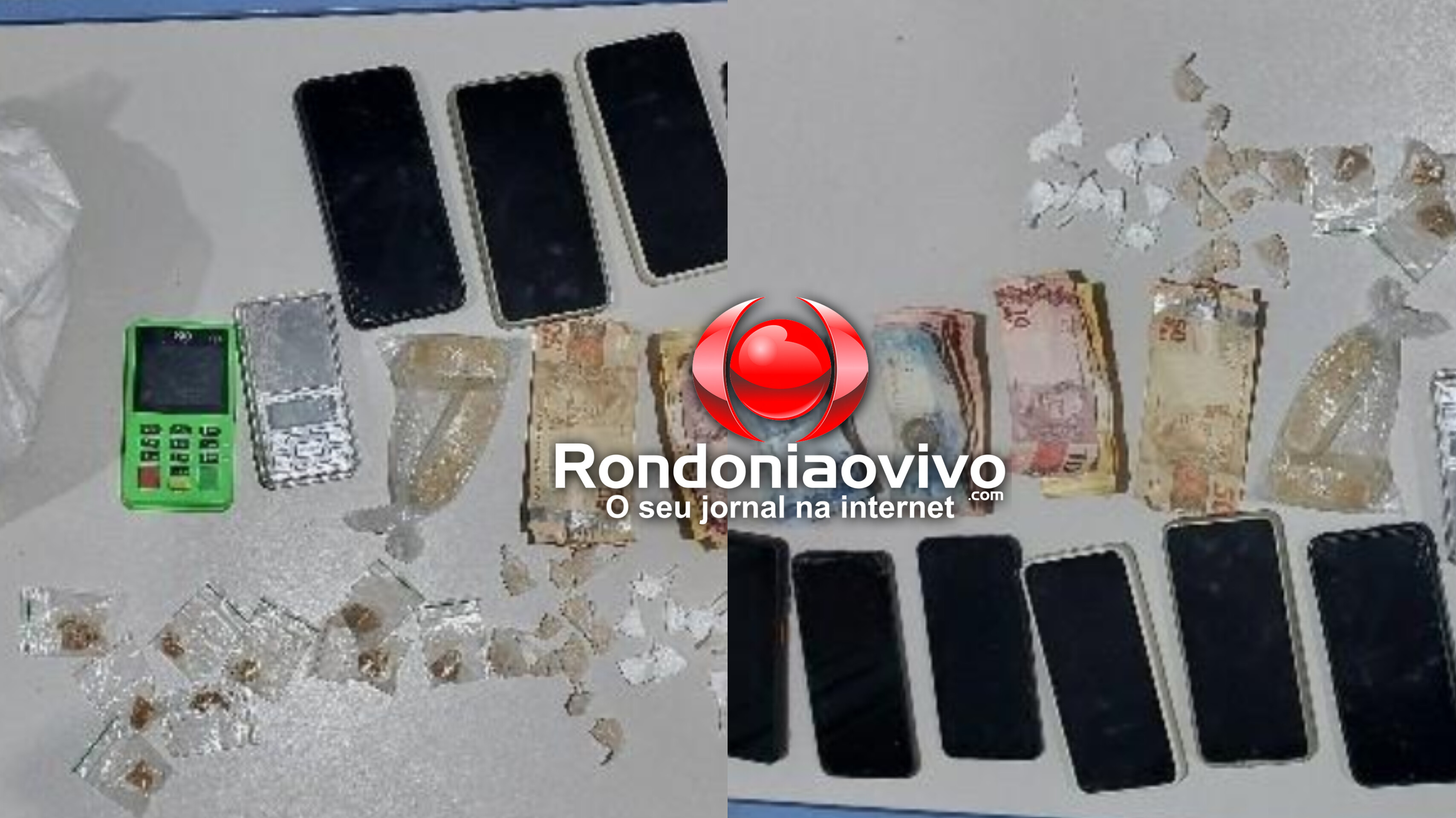 CONTIDO PELA PM: Acusado de tráfico resiste a prisão, mas vai para a cadeia com a esposa