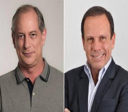 Ciro Gomes diz que prefere Bolsonaro a Doria; prefeito rebate