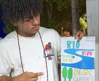 NO RIO DE JANEIRO: Bonfim MC participa de Campeonato Brasileiro de Poesia Falada 