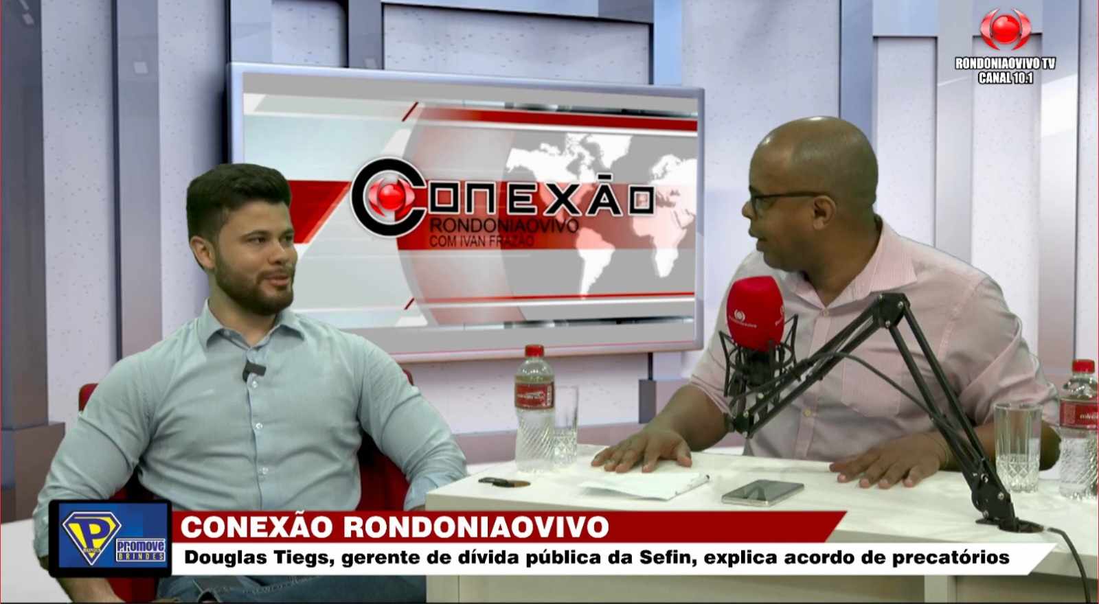 CONEXÃO RONDONIAOVIVO: Douglas Tiegs, gerente de dívida pública da Sefin fala sobre precatórios