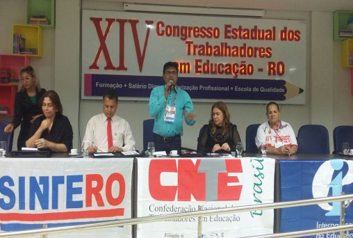 Abertura do 14º Congresso dos Trabalhadores em Educação