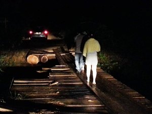 Pontilhão precário em Rodovia Federal de RO causa revolta de moradores