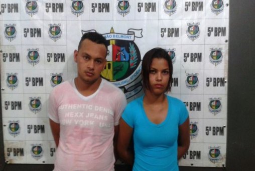 Casal é preso por tráfico de drogas e tentar subornar PMs