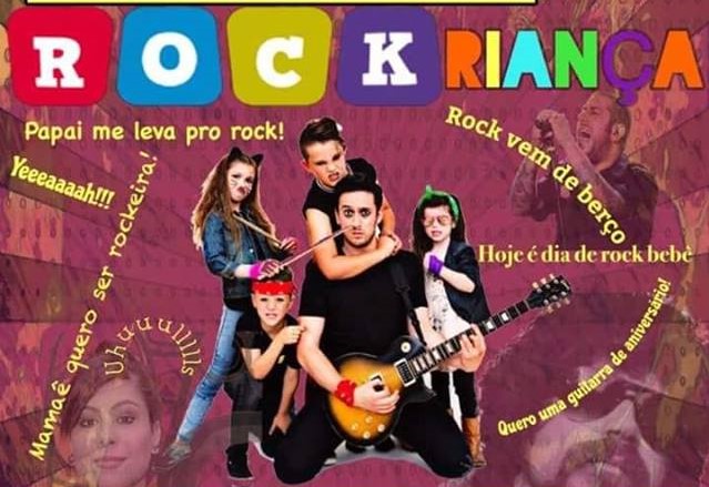 1º Rockcriança acontece no dia 12 de outubro