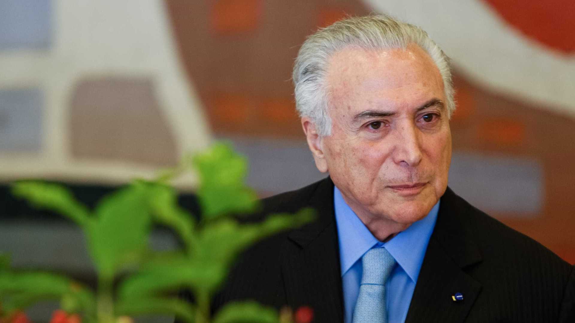 PF aponta pagamento de R$ 1 milhão em duas parcelas a amigo de Temer