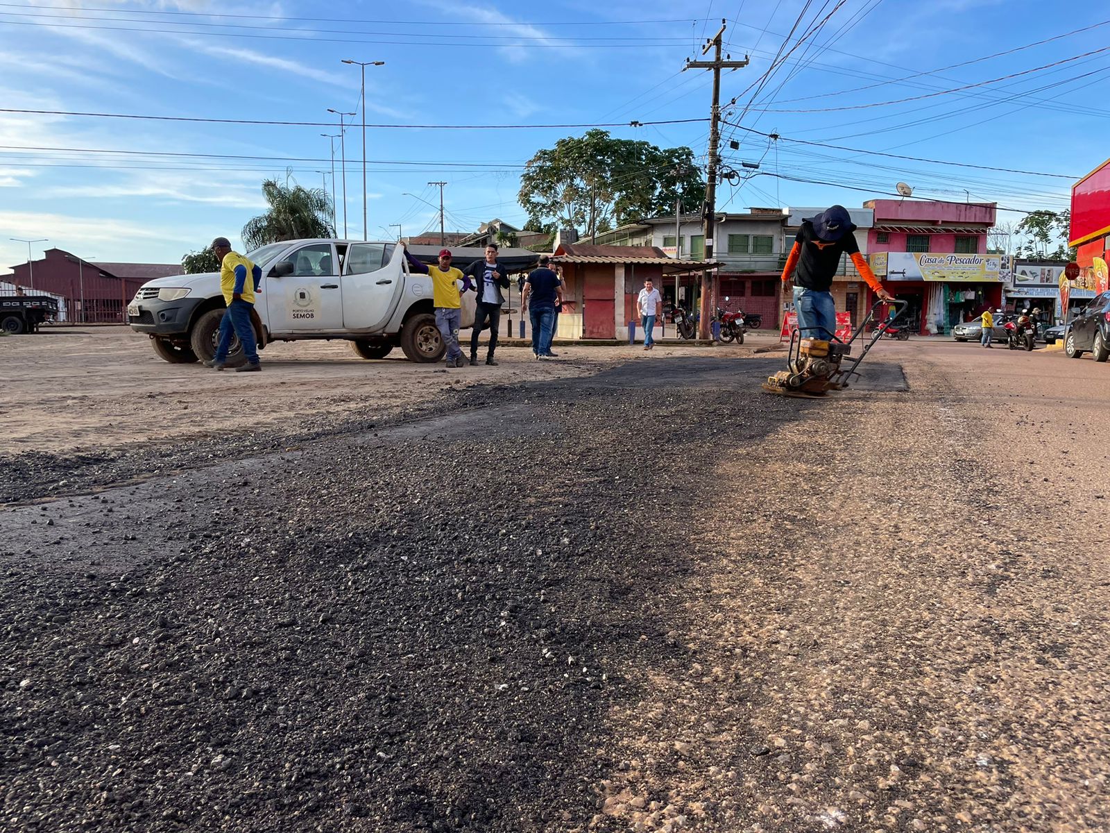 WANOEL MARTINS: Prefeitura realiza Operação Tapa Buraco no bairro Cai N'água