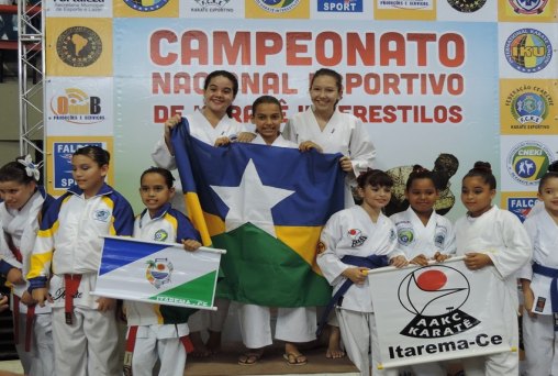 Rondônia conquista 5º lugar no Brasileiro de Karate Esportivo