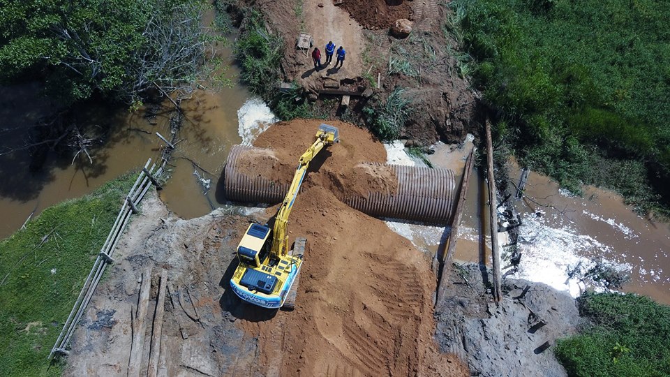 ZONA RURAL: Mais uma linha tem 100% das pequenas pontes eliminadas