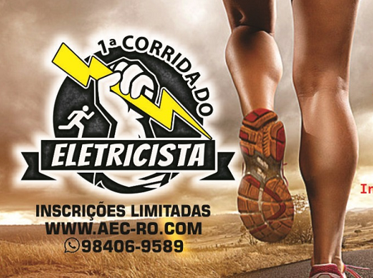 INSCRIÇÕES ABERTAS: Corrida do Eletricista dará R$ 14 mil em premiações