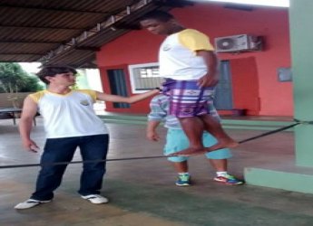 Escola Capitão implementa Slackline nas aulas 