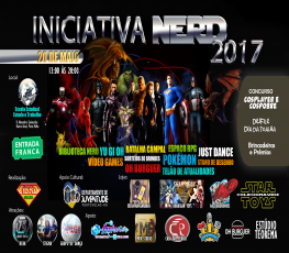 2ª Edição do evento gratuito Iniciativa Nerd 2017