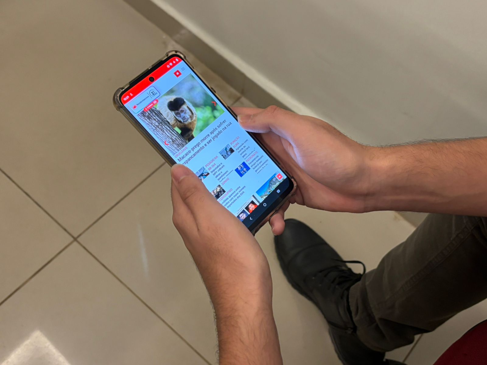 SEMPRE INFORMADO: Veja como acessar o Rondoniaovivo direto da sua tela inicial do celular 