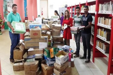 EXTREMA - Campanha de doação arrecada cerca de 10 mil livros