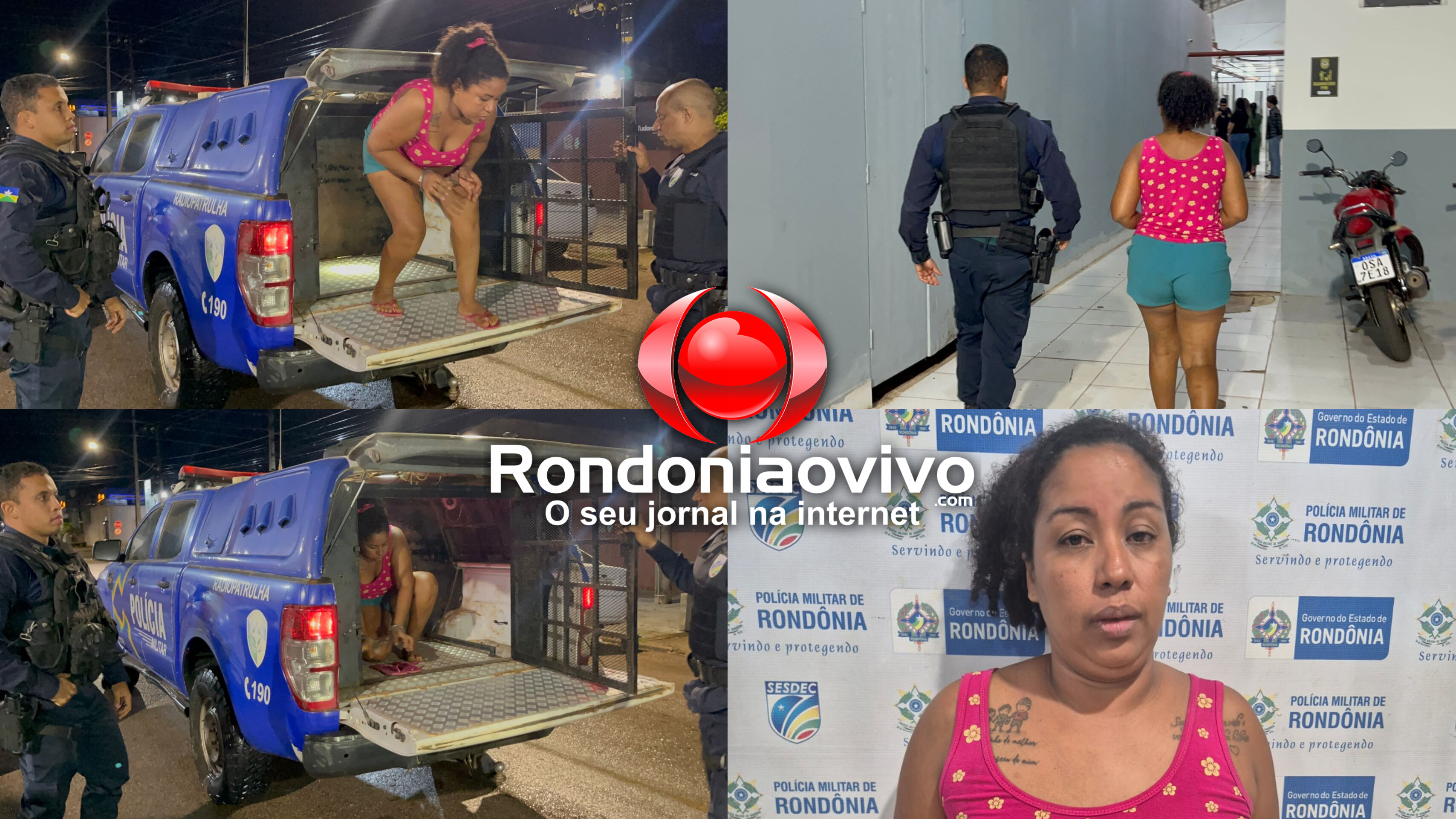 VÍDEO: Equipe do sgt Machado vai à Vila Samuel e prende 'Lane do CV' acusada de tráfico