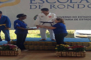 Judoca Ruan Gladson do Barão do Solimões conquista o 1º lugar no JOER