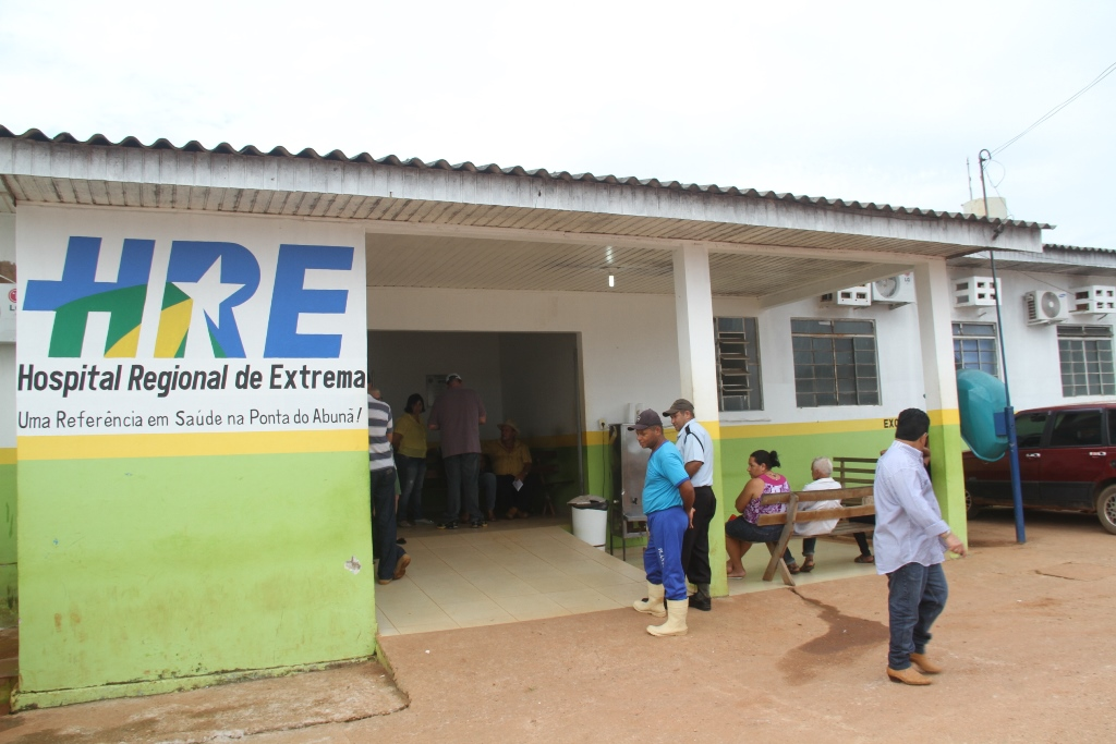 PONTA DA ABUNÃ: Hospital Regional de Extrema está há três meses sem raio-x