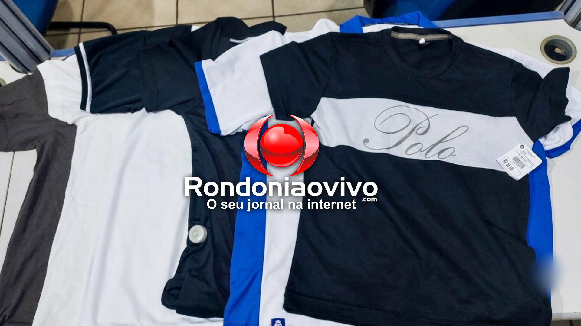 NO SHOPPING: Mulher usa bolsa 'blindada' com alumínio para furtar várias camisetas em loja 