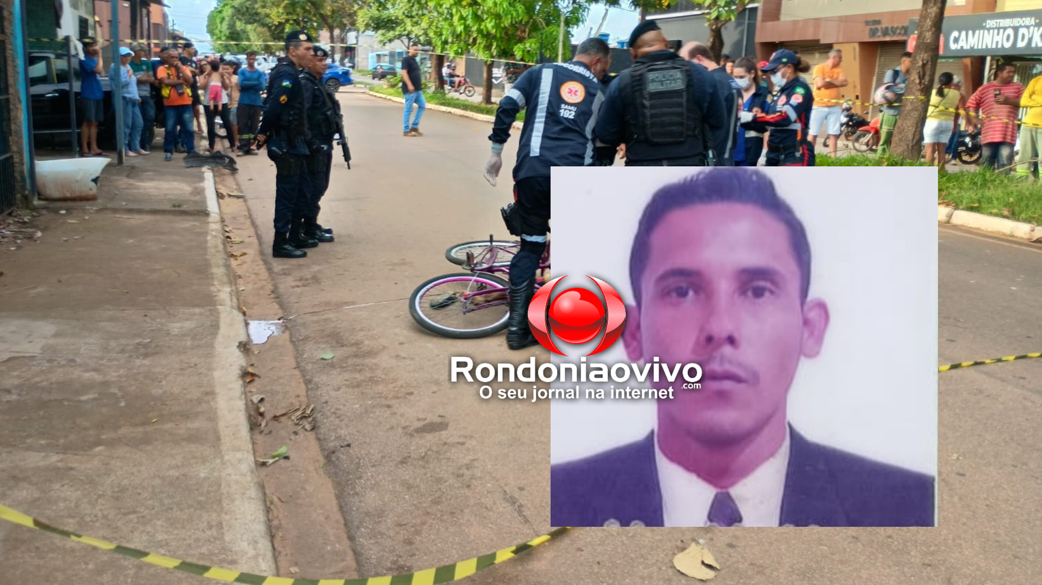 VÍDEO: Ciclista é executado a tiros em avenida na capital