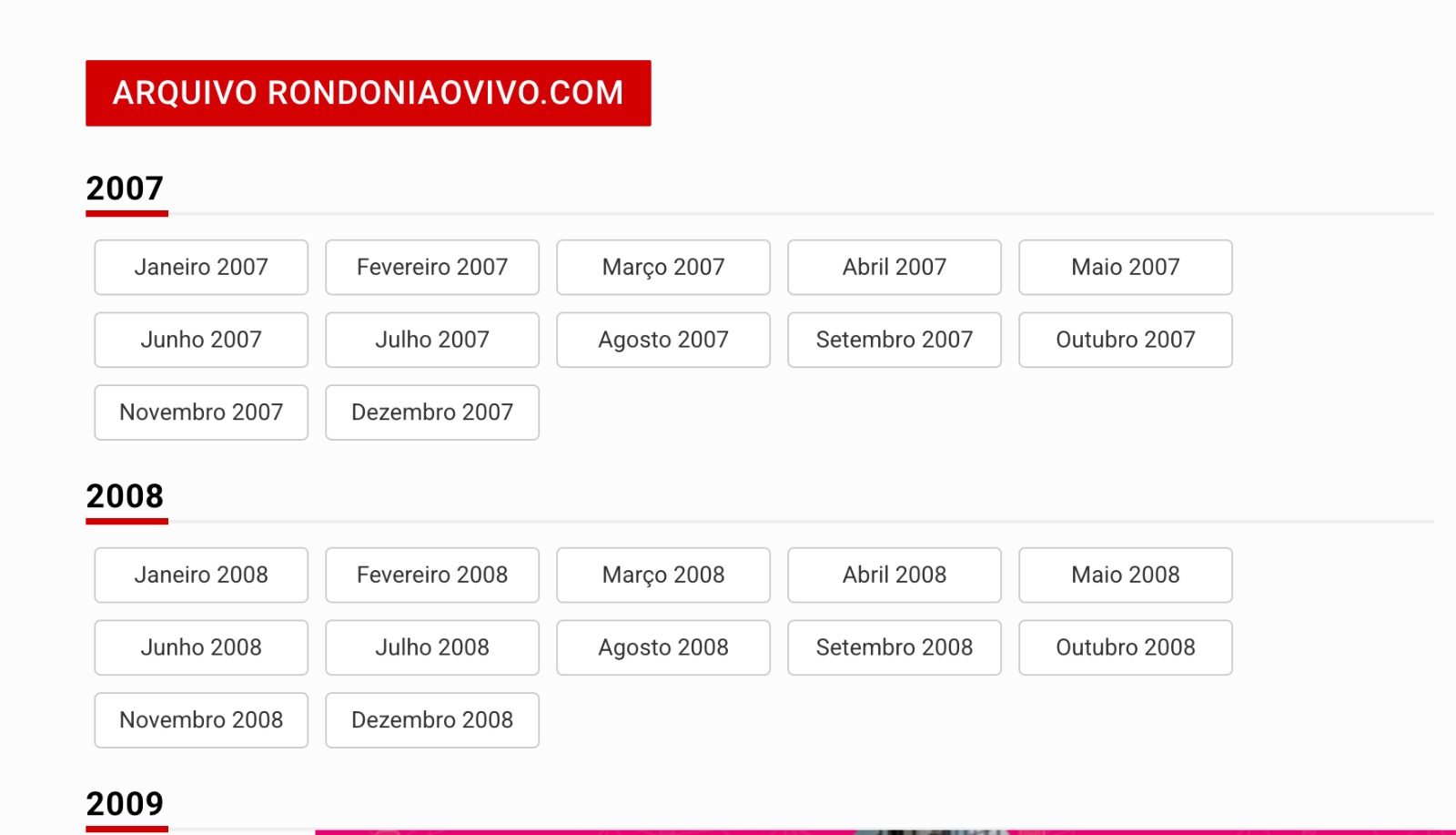 ACERVO: Rondoniaovivo libera acesso a todas as notícias desde 2007