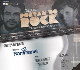 Tributo Poetas do Rock acontece neste sábado em Porto Velho