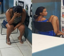 TRÁFICO: Polícia prende duas mulheres comercializando droga