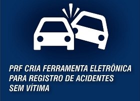 Registro de acidentes sem vítimas nas rodovias federais podem ser feitos agora pela internet