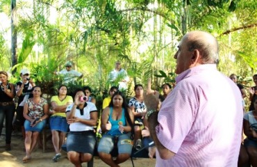 ELEIÇÕES 2012 - Ponta do Abunã recebe Mario Português e a caravana da mudança