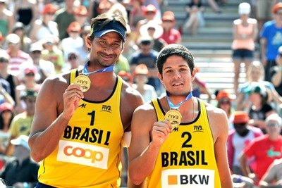 Na Suíça, Dupla Ricardo/Álvaro Filho conquista título no Vôlei de Praia