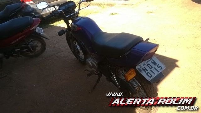 Polícia Militar apreende moto adulterada