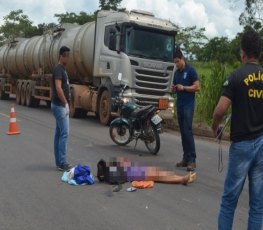 Adolescente de 14 anos morre em acidente na BR-364