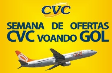 COMERCIAL - CVC em parceria com a GOL lança a MEGAPROMO