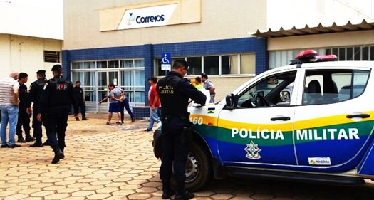 CORREIOS: Assaltos nas agências causam pânico em Porto Velho