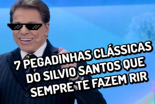 7 pegadinhas do Silvio Santos que sempre te fazem rir