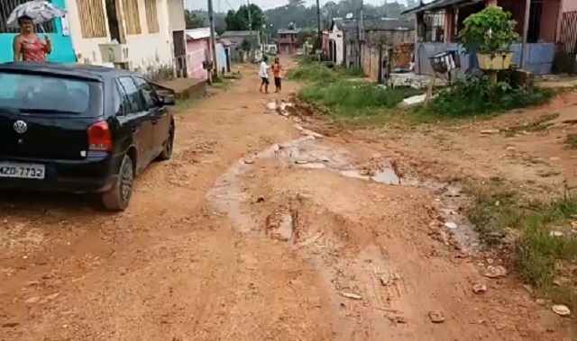 PRECÁRIO: Nova Floresta é mais um bairro atingindo pela falta de estrutura de Porto Velho