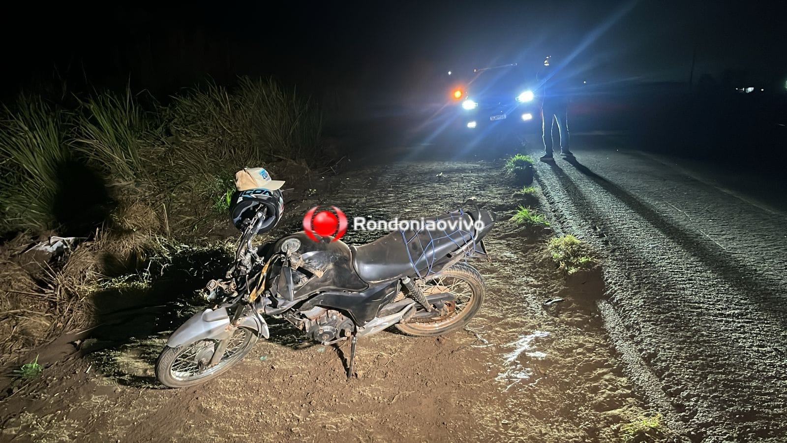 NA BR-364: Agentes do IML procuram familiares de homem que morreu atropelado 