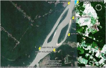 BLOQUEIO JIRAU - Garimpeiros de RO enviam denúncias ao Secretário Nacional de Geologia e culpam barragem de Jirau - FOTOS